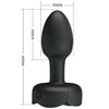 Pretty olman plug anal con luz led 8.8 cm