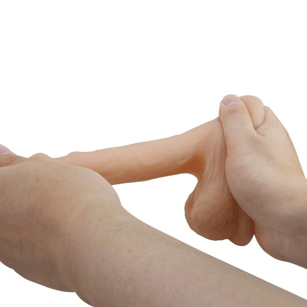 Pretty wildon dildo ultra realístico y elástico 10 cm natural