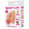 Pretty wildon dildo ultra realístico y elástico 10 cm natural