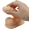 Pretty wildon dildo ultra realístico y elástico 10 cm natural