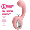 Erynnyes vibrador Punto G con estimulador clítoris 10 vibraciones rosa