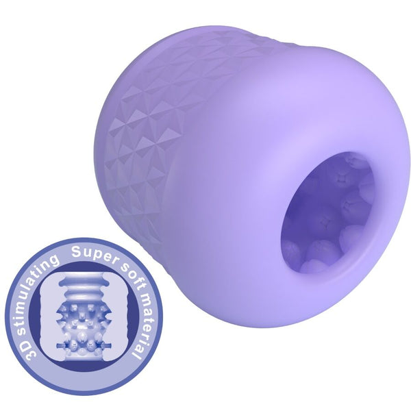 Pretty cory masturbador masculino morado