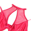 Subblime 957612 conjunto sujetador y falda de cuero rojo
