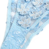 Subblime 957636 conjunto sujetador y bragas con bordados de flores celeste