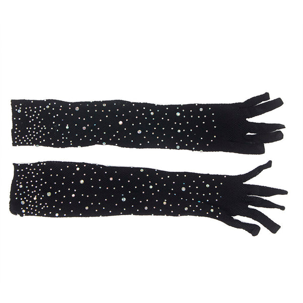Subblime 957469 guantes transparentes con brillo negro s m