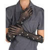 Subblime 957469 guantes transparentes con brillo negro s m