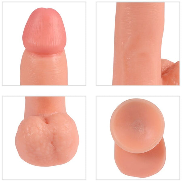Adam dildo vibrador con control remoto 21 cm