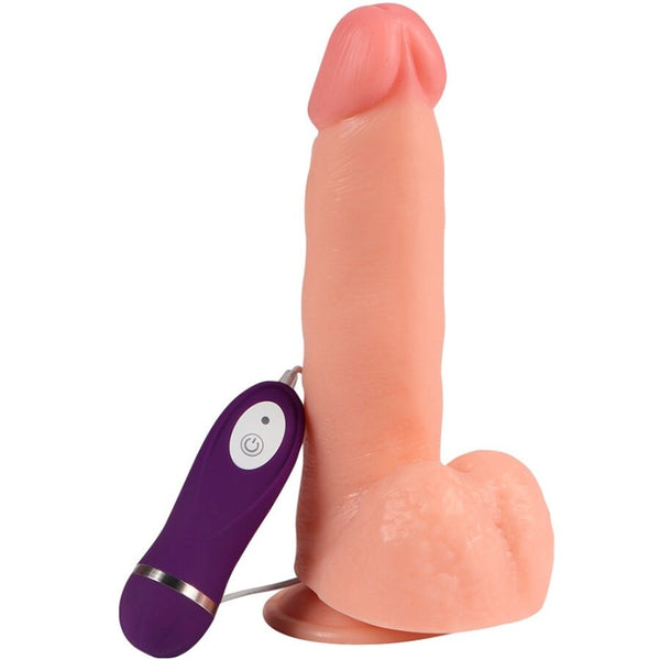 Phantom dildo vibrador con control remoto 20 cm