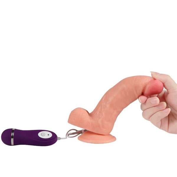 Iron dragon dildo vibrador con control remoto 17 5 cm