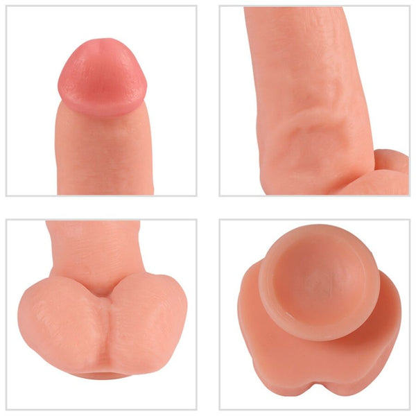 Red eagle dildo vibrador con control remoto 17 cm