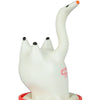 Condomerie preservativo decorativo pintado a mano cisne