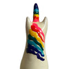 Condomerie preservativo decorativo pintado a mano arcoíris unicornio