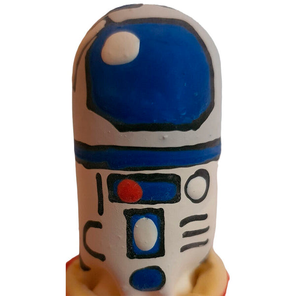 Condomerie preservativo decorativo pintado a mano robot