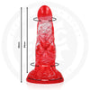 Epic agnis dildo fuego carmesí
