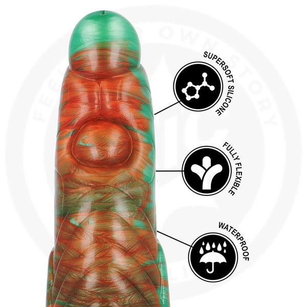 Epic tiryon dildo destello verde