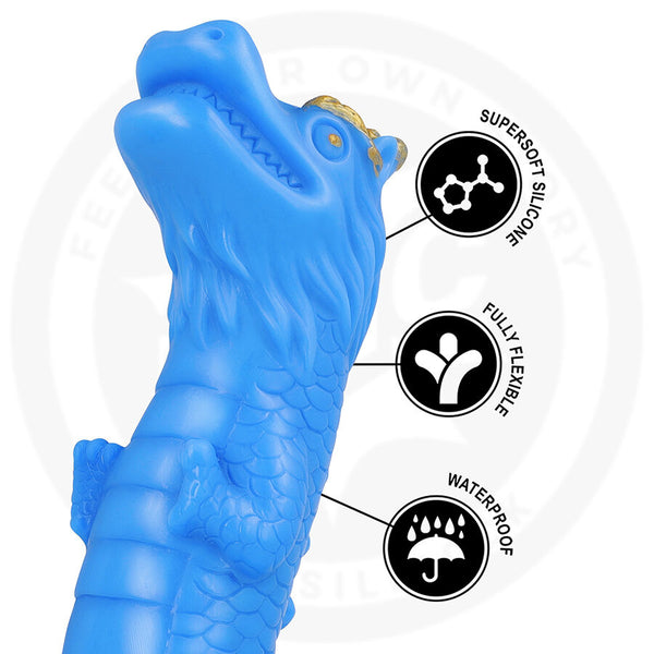 Epic naga dildo dragón celestial