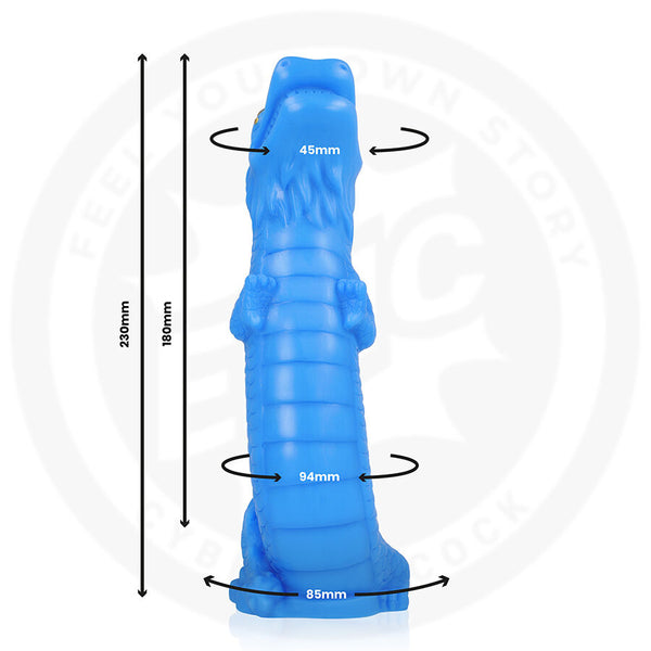 Epic naga dildo dragón celestial