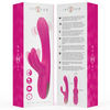 Britney vibrador multifunción rabbit 23 cm rosa