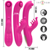 Christina vibrador multifunción rabbit 22.5 cm rosa