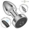 Intense plug anal 10 vibraciones metal con control remoto s