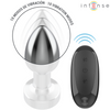 Intense plug anal 10 vibraciones metal con control remoto s
