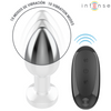 Intense plug anal 10 vibraciones metal con control remoto m
