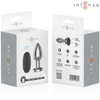 Intense plug anal 10 vibraciones metal con control remoto l