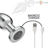 Intense plug anal 10 vibraciones metal con control remoto l