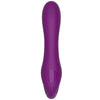 Arnés vibrador sin correas 2 en 1 con control remoto morado