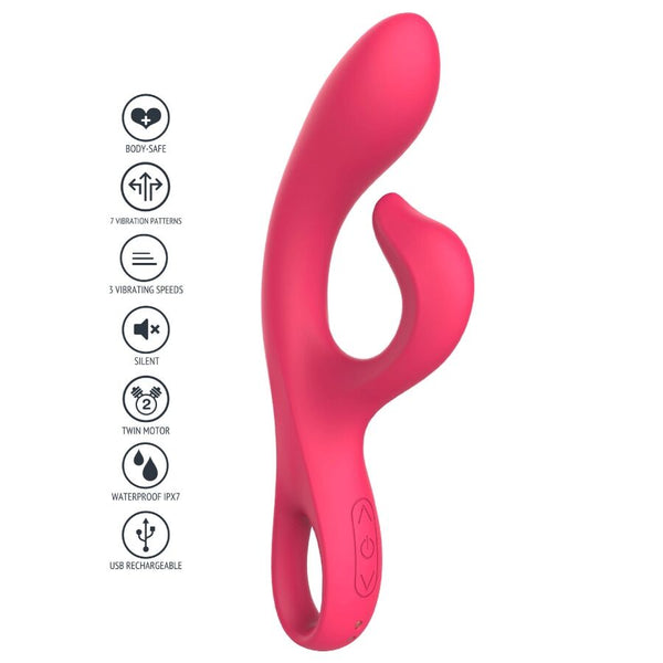Endless orgasm vibrador Punto G fucsia