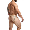Mob dngeon jockstrap anillo para el pene dorado talla única