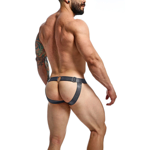 Jockstrap Dngeon Chainlink gris talla única