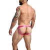 Mob dngeon jockstrap a presión rosa talla única