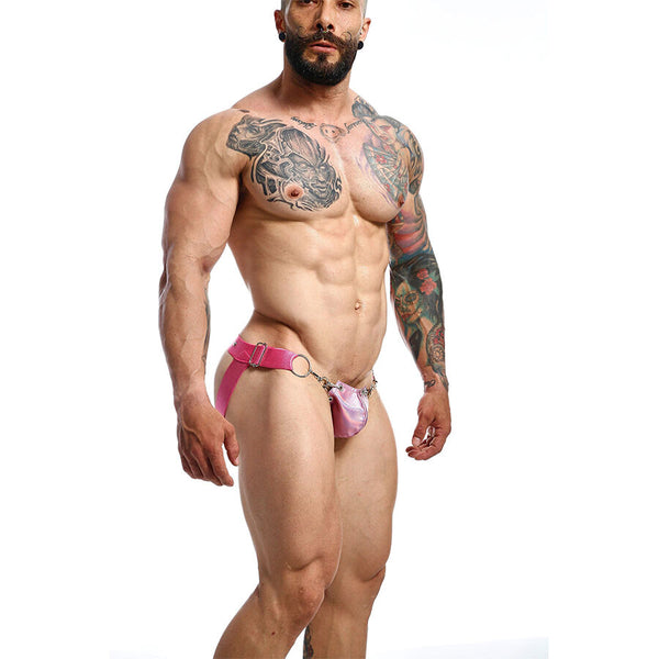 Mob dngeon jockstrap a presión rosa talla única