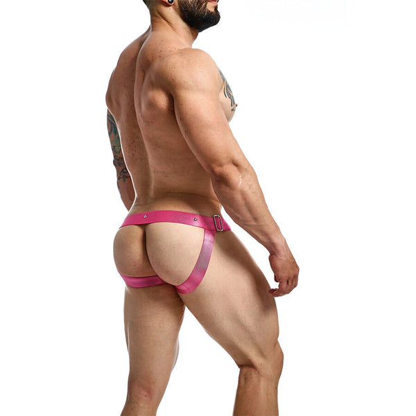 Mob dngeon jockstrap a presión rosa talla única
