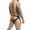 Mob dngeon jockstrap amarillo con cadenas talla única