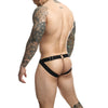 Mob dngeon jockstrap amarillo con cadenas talla única