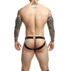 Mob dngeon jockstrap amarillo con cadenas talla única