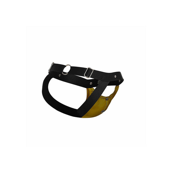 Mob dngeon jockstrap deportista amarillo talla única