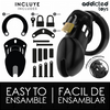 Addicted obsidian hold jaula para pene talla m