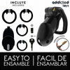 Addicted mindnight cell jaula para pene talla l