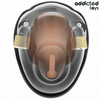 Addicted keyless restraint jaula para pene 11 5 cm