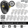 Addicted keyless restraint jaula para pene 11 5 cm