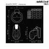 Addicted sealed crypt jaula para pene 8 cm