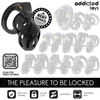 Addicted sealed crypt jaula para pene 8 cm