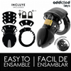 Addicted chastity depths jaula para pene 7 5 cm