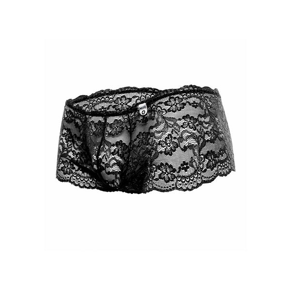 Mob boxer encaje negro