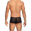 Mob boxer encaje negro