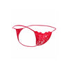 Mob tanga de encaje rojo