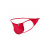 Mob v string de microfibra roja